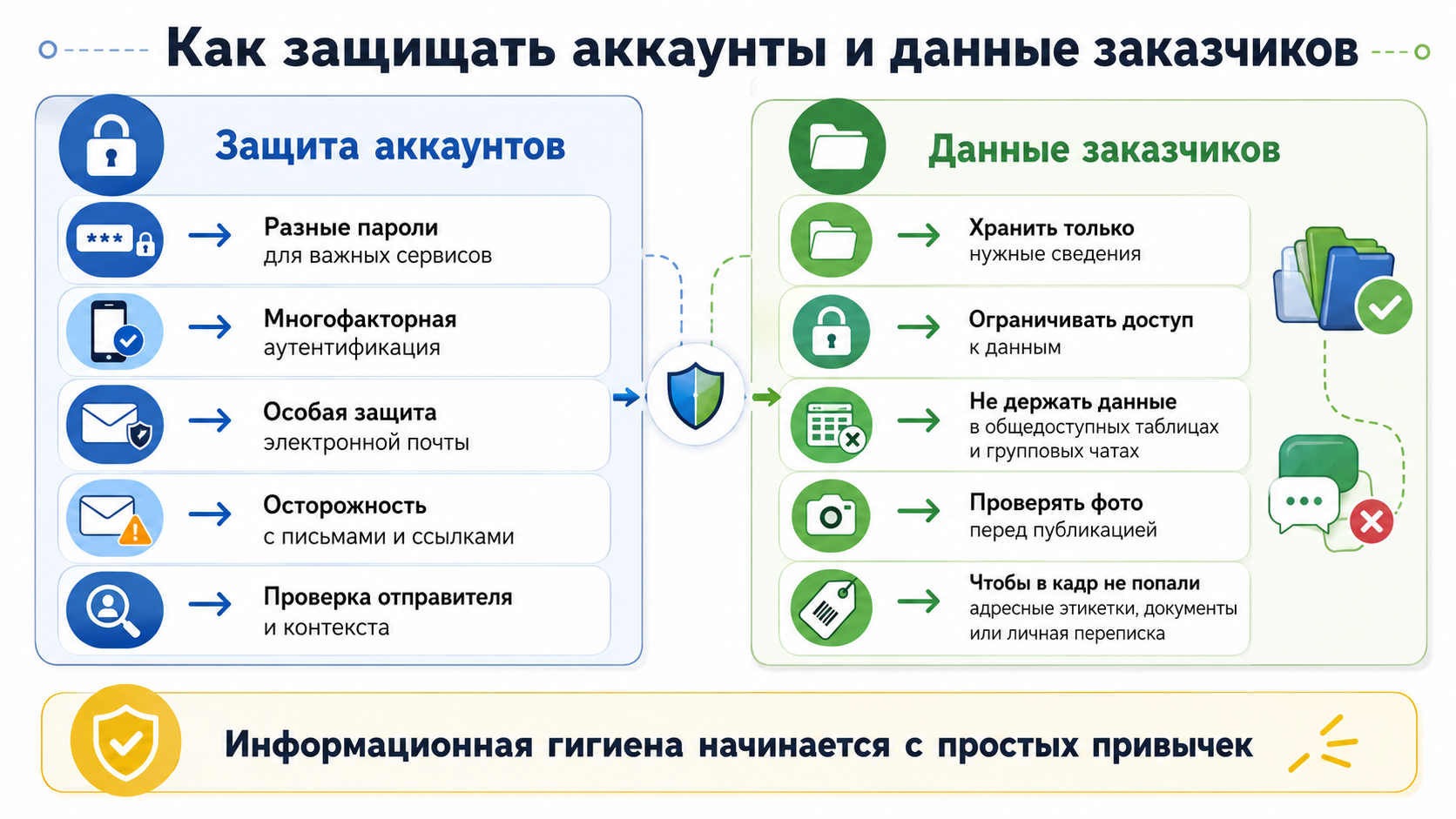 Рабочее место мастера легко превратить в цифровой беспорядок