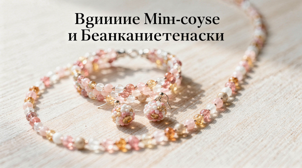 Мини-курс: первые шаги в бисероплетении — три простых украшения